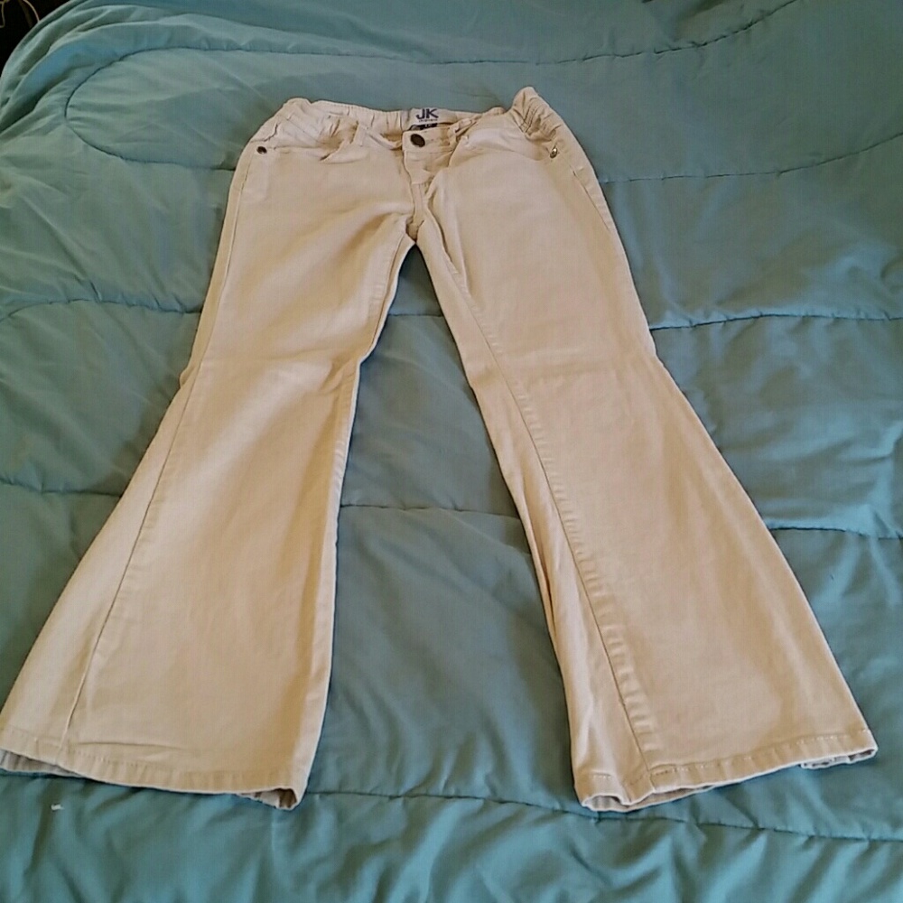 Tan school uniform pants